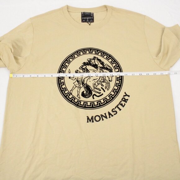 Tan and Black Short Sleeve Tee with Mohave Graphic - Picture 12 of 12